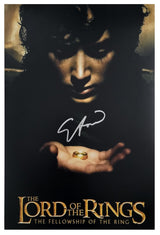 Elijah Wood Signed Lord Of The Rings 12x18 Photo Proof Autographed Frodo Baggins Poster Star