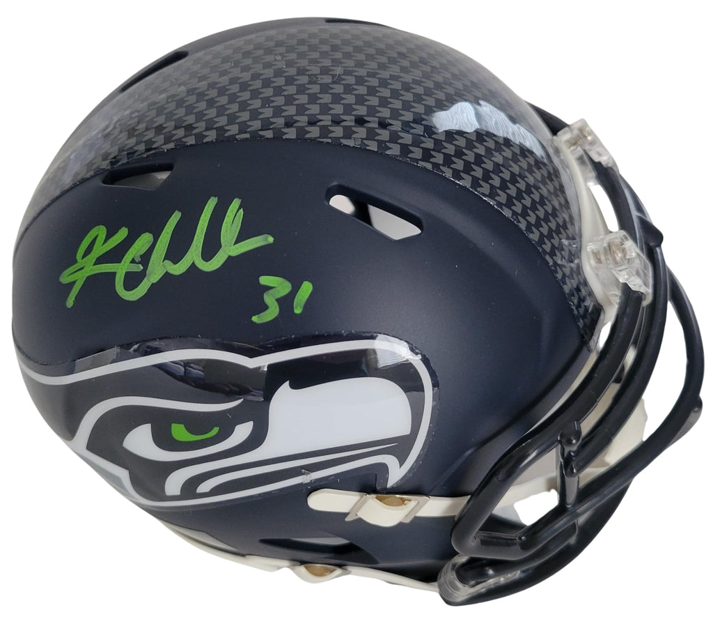 Kam Chancellor Signed Seattle Seahawks Mini Football Helmet Proof COA Autographed..