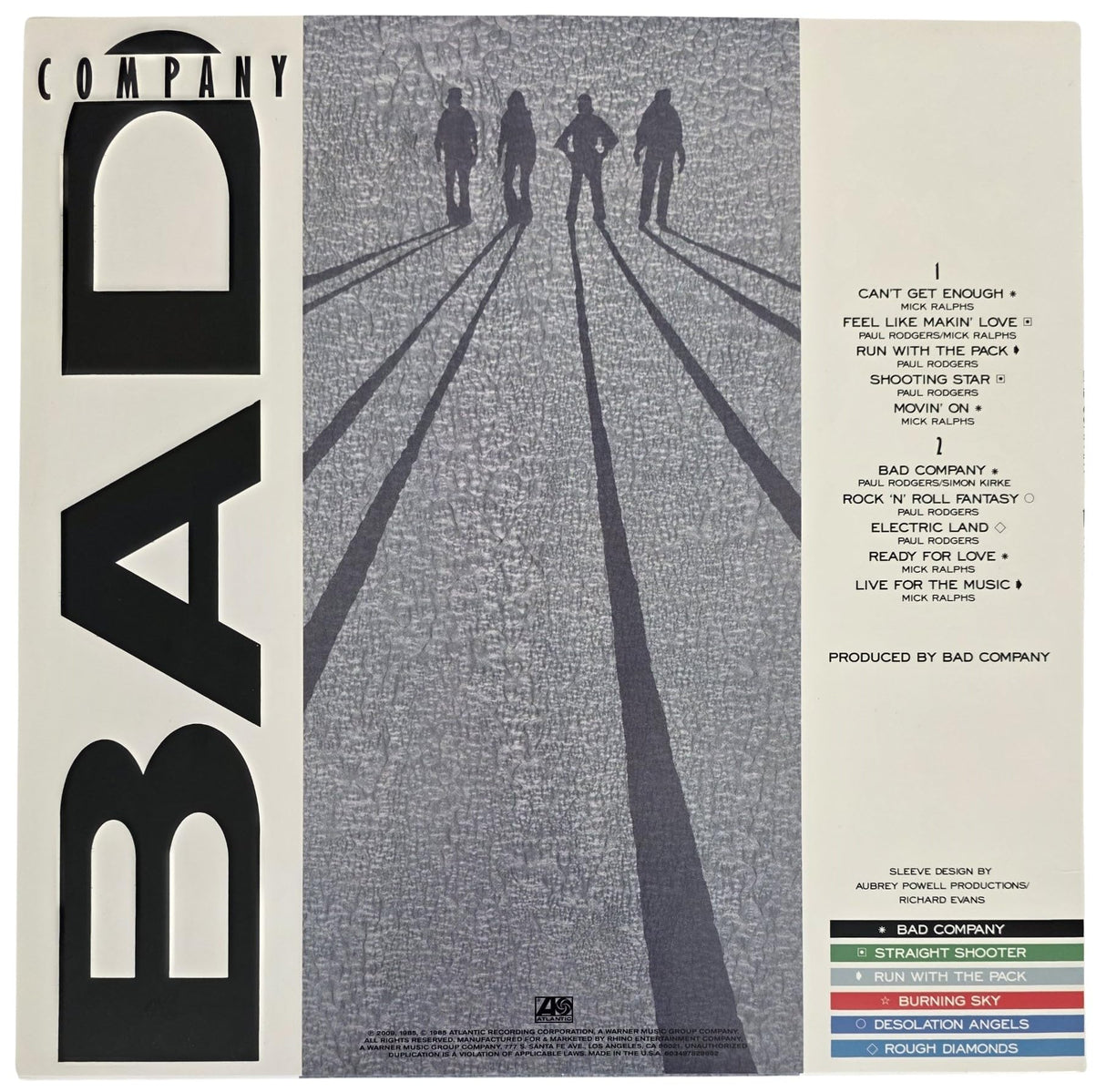 Simon Kirke Signed Bad Company 10 From 6 Album COA Exact Proof Autographed Vinyl Record