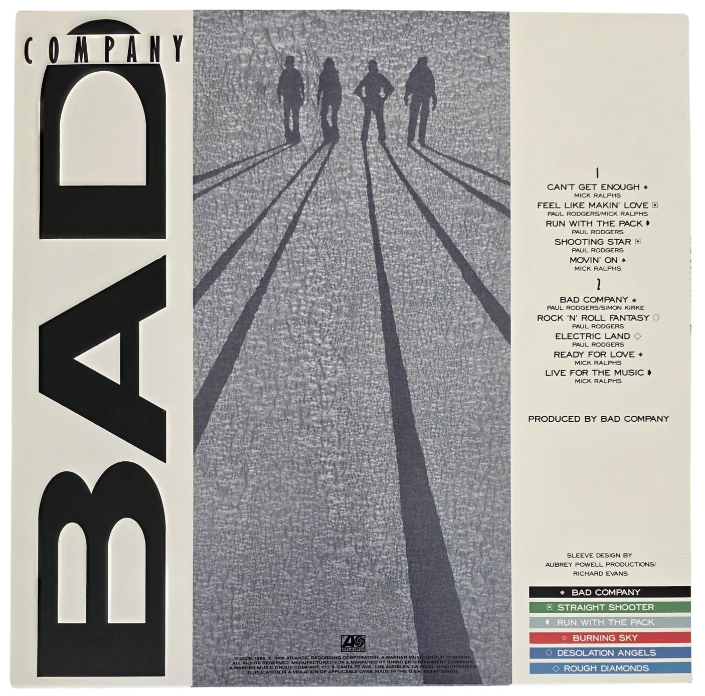 Simon Kirke Signed Bad Company 10 From 6 Album COA Exact Proof Autographed Vinyl Record