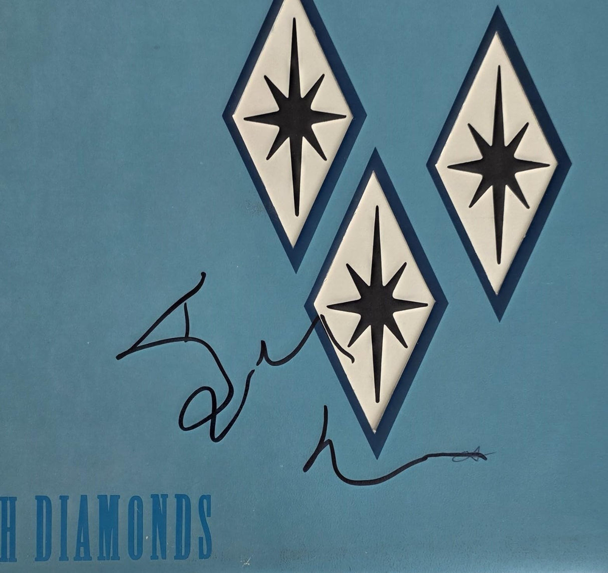 Simon Kirke Signed Bad Company Rough Diamonds Album COA Exact Proof Autographed Vinyl Record