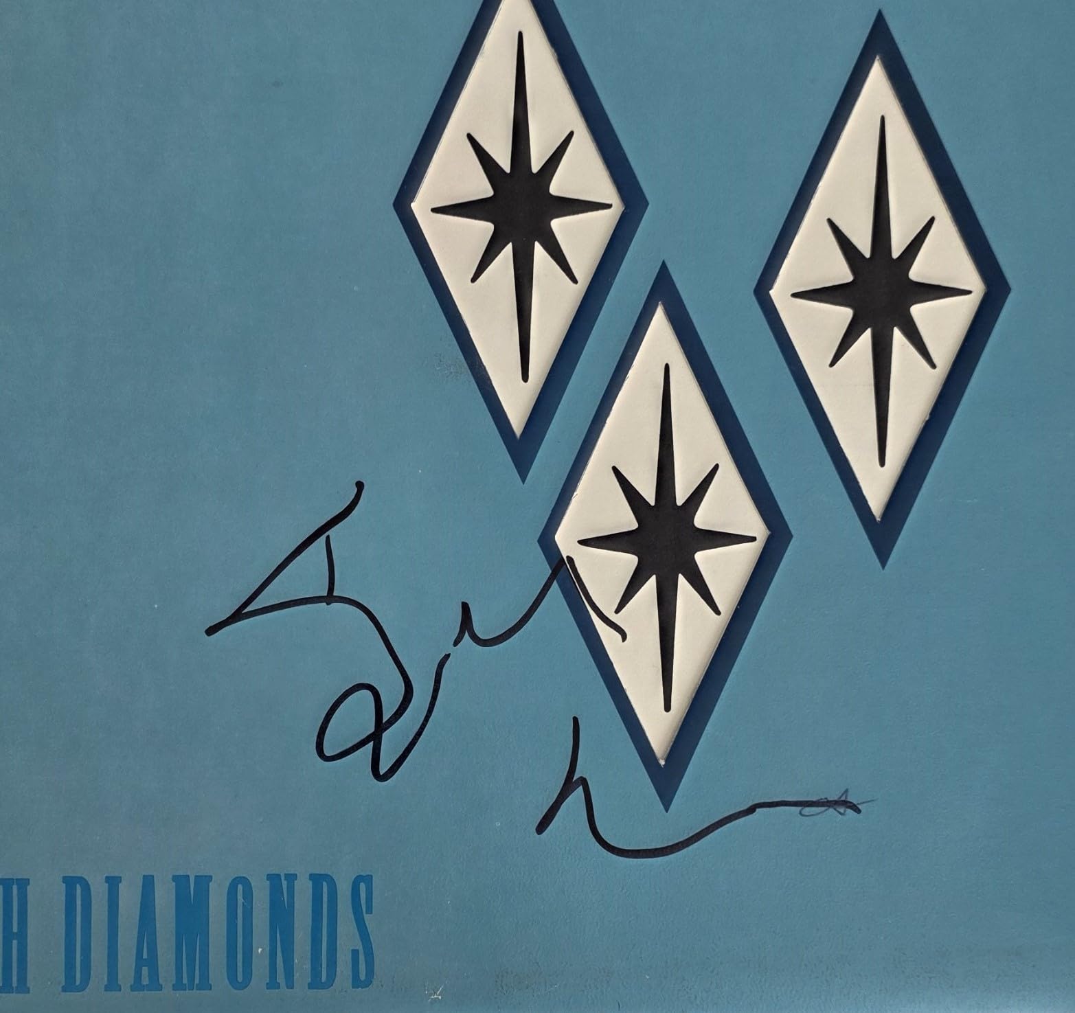 Simon Kirke Signed Bad Company Rough Diamonds Album COA Exact Proof Autographed Vinyl Record
