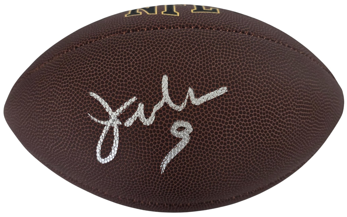 Jim McMahon Signed Football COA Proof Autographed Chicago Bears Philadelphia Eagles