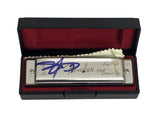 John Popper Blues Traveler Signed Fender Harmonica COA Exact Proof Autographed