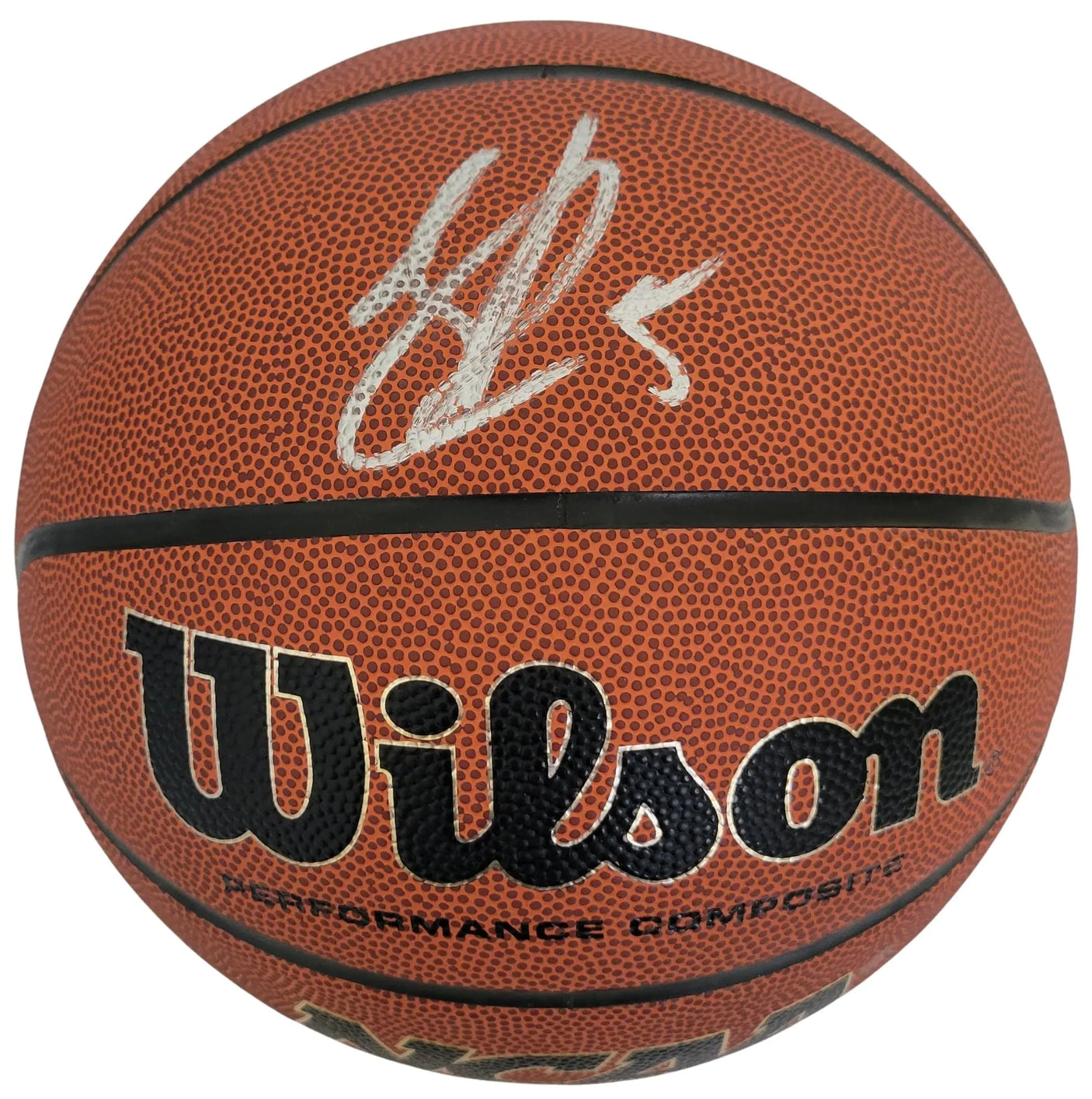 Jalen Rose Signed NCAA Basketball COA Proof Autographed Michigan Wolverines