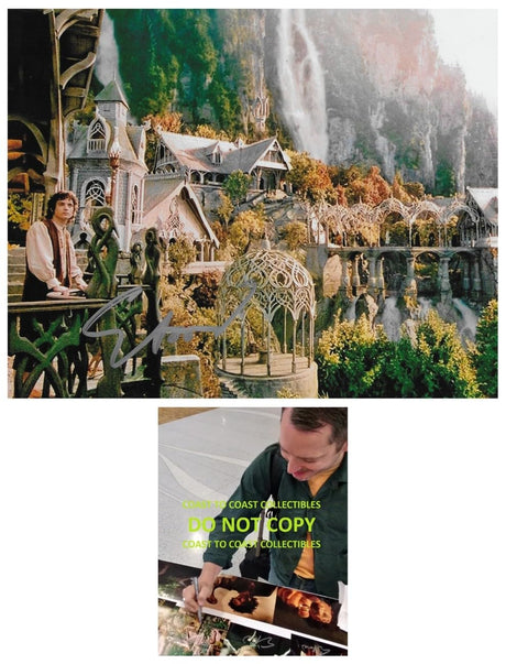 Elijah Wood Signed Lord Of The Rings 8x10 Photo COA Exact Proof Autographed'' Star