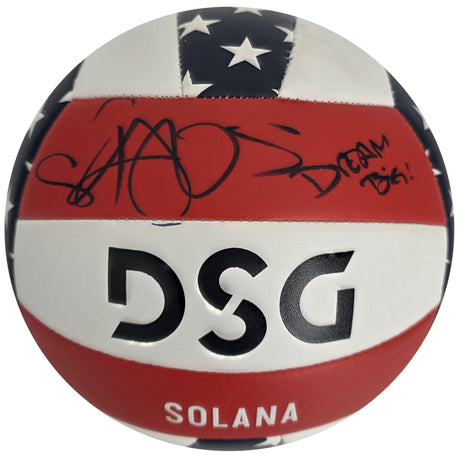 Kerri Walsh Jennings Signed USA Beach Volleyball Proof Autographed Olympic Gold. GOAT