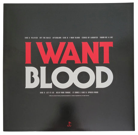 Jerry Cantrell Signed I Want Blood Album Proof COA Autographed Vinyl Record