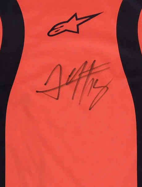 Jett Lawrence Signed Jersey Proof Autographed Supercross Motocross Alpinestars