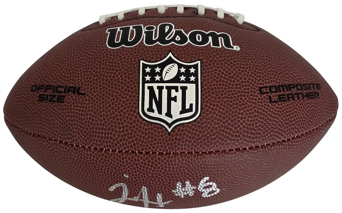 Jaycee Horn Signed Football Proof COA Autographed Carolina Panthers SC Gamecocks