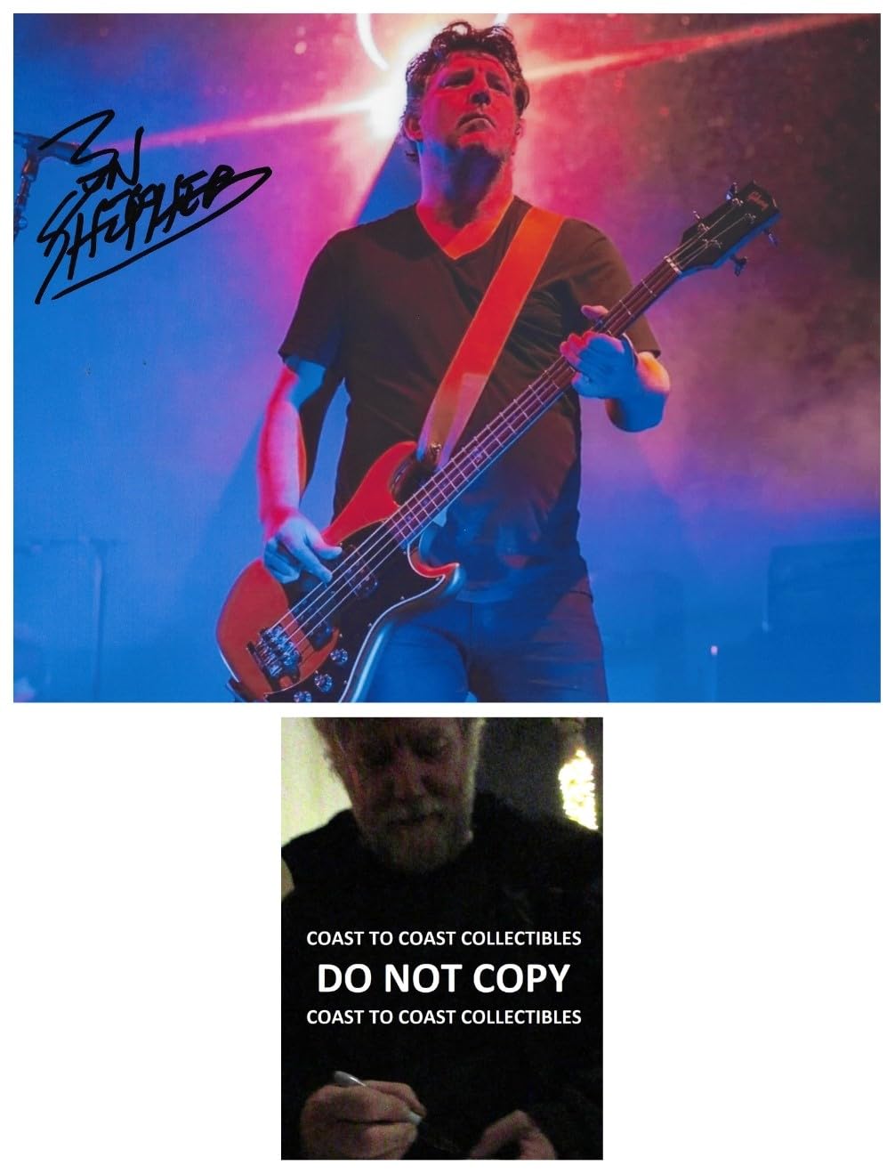 Ben Shepherd Signed 8x10 Photo COA Proof Autographed Soundgarden bassist STAR