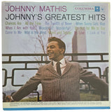 Johnny Mathis Signed Greatest Hits Album COA Exact Proof Autographed Vinyl Record