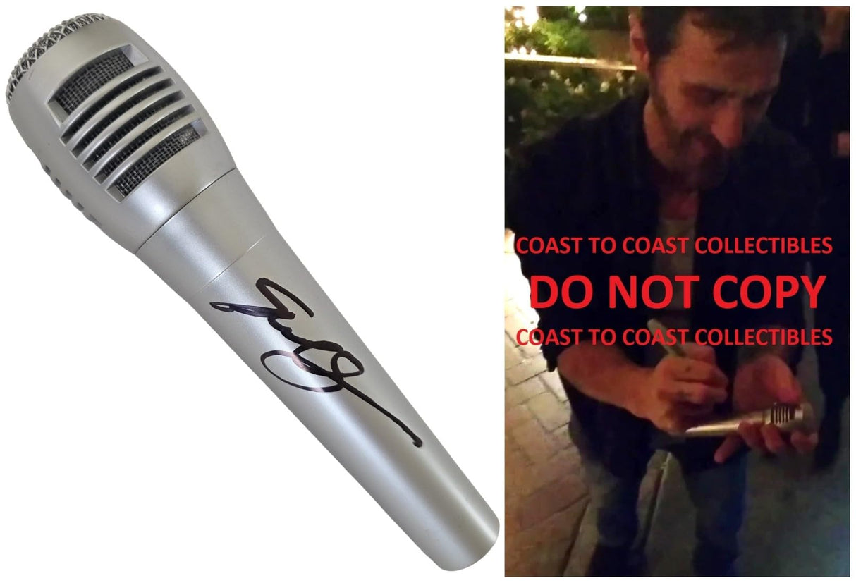 Sully Erna Signed Microphone Autographed Mic COA Exact Proof Godsmack Singer
