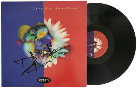Dave Matthews Signed Crash Album COA Proof Autographed Vinyl Record