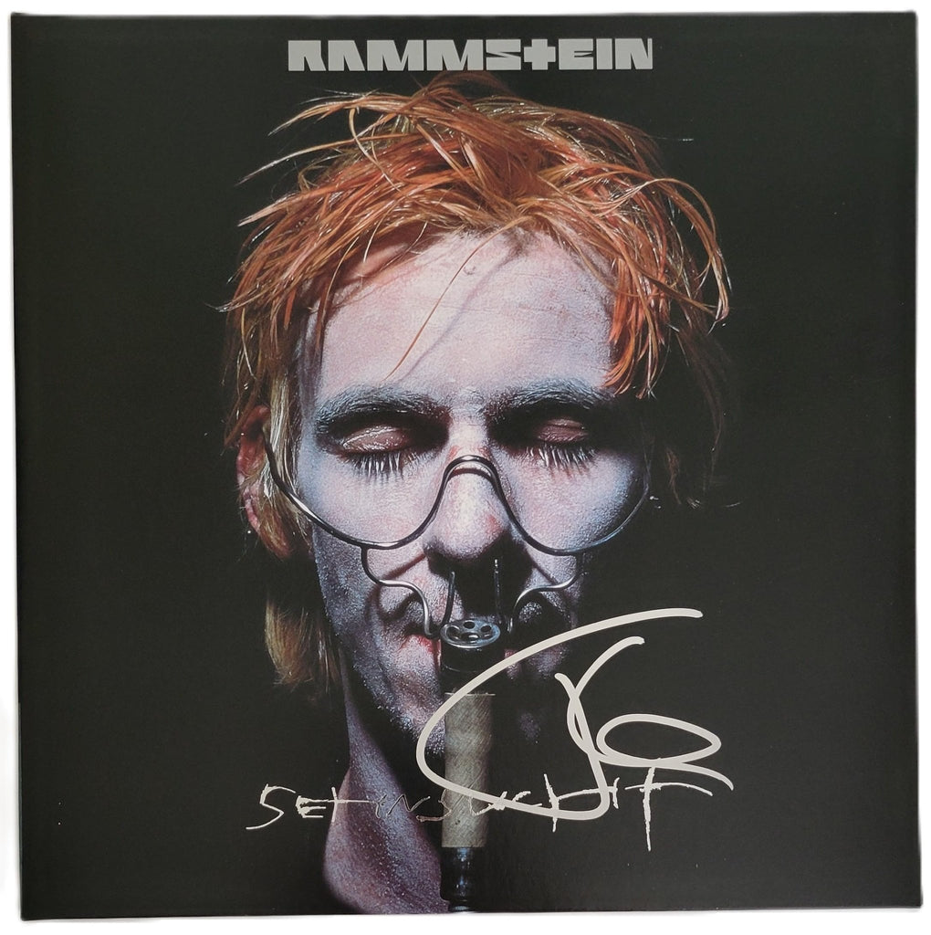 Till Lindemann Signed Rammstein Sehnsucht Album COA Proof Autographed Vinyl Record Autographed