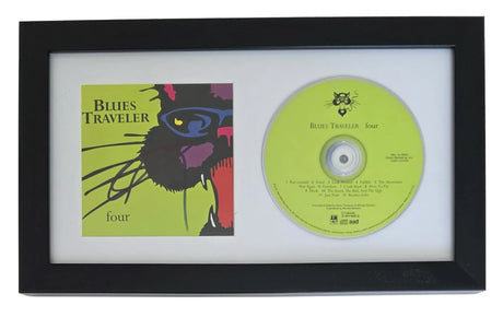 John Popper Signed Blues Traveler Four CD COA Proof Autographed Framed CD