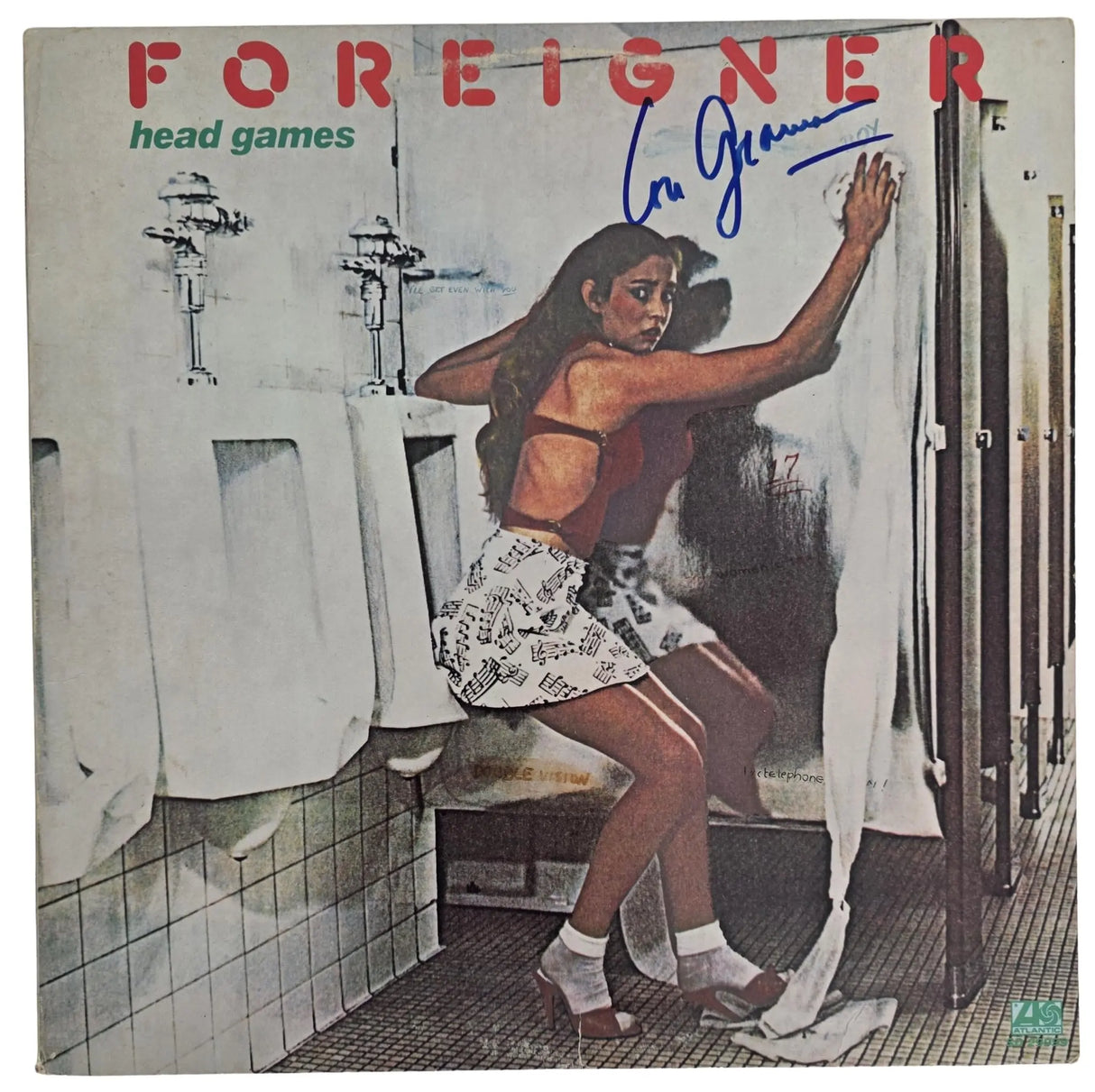 Lou Gramm Signed Foreigner Head Games Album COA Exact Proof Autographed Vinyl Record