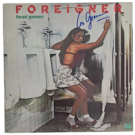 Lou Gramm Signed Foreigner Head Games Album COA Exact Proof Autographed Vinyl Record