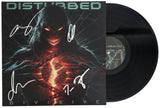 Disturbed Band Signed Divisive Album COA Proof Autographed Vinyl Record David Draiman,Dan Donegan,Mike Wengren,John Moyer