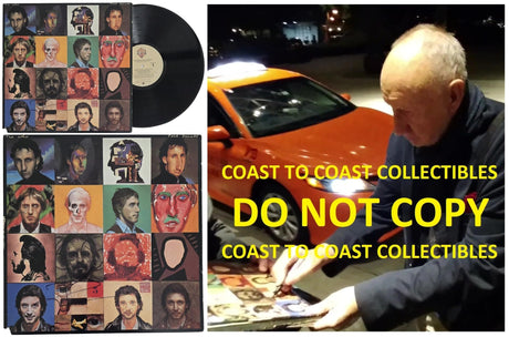 Pete Townshend Signed The Who Face Dances Album COA Proof Autograph Vinyl Record