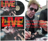 George Thorogood Signed Thorogood Live Album COA Proof Autographed Vinyl Record