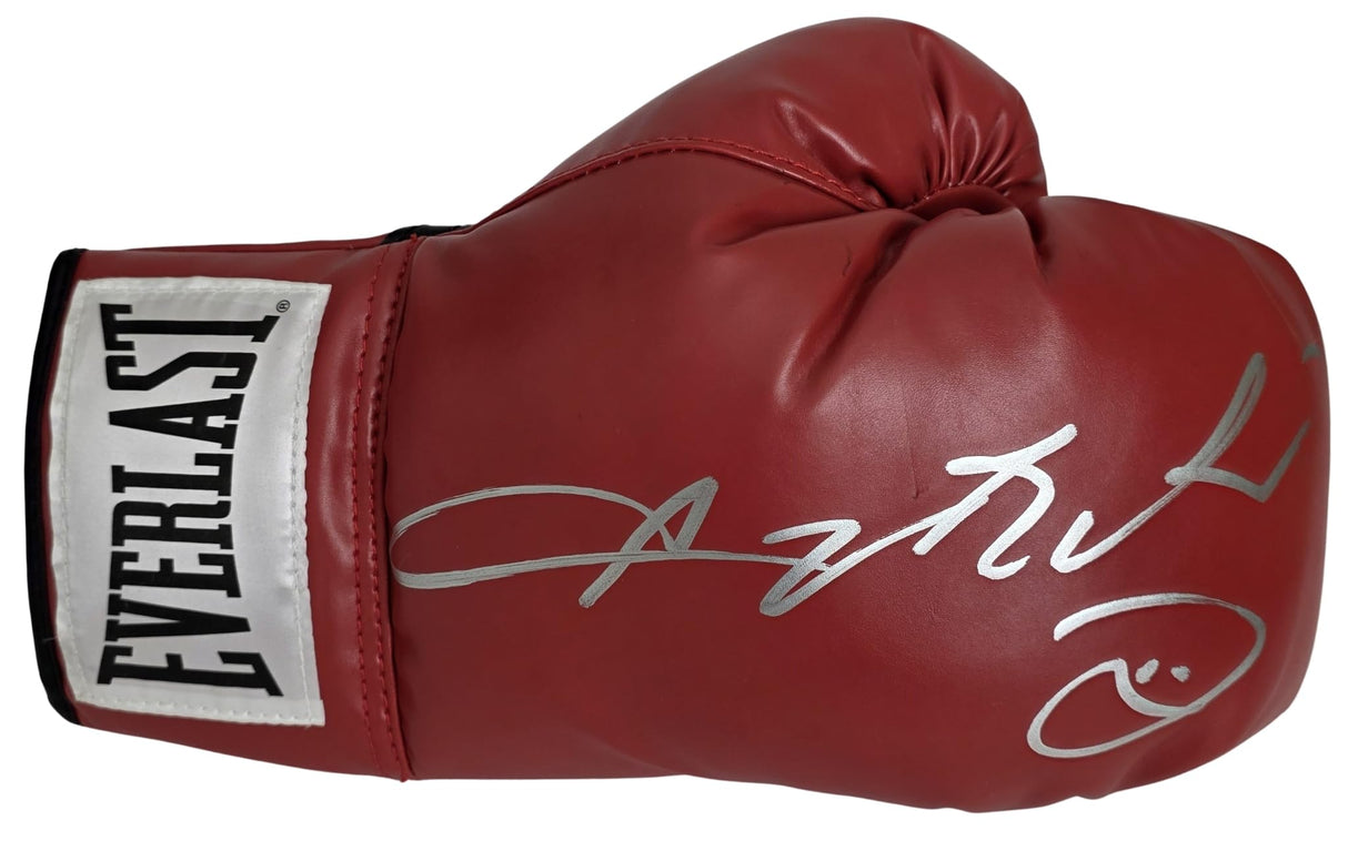 Sugar Ray Leonard Signed Boxing Glove COA Proof Autographed HOF Boxing Champion