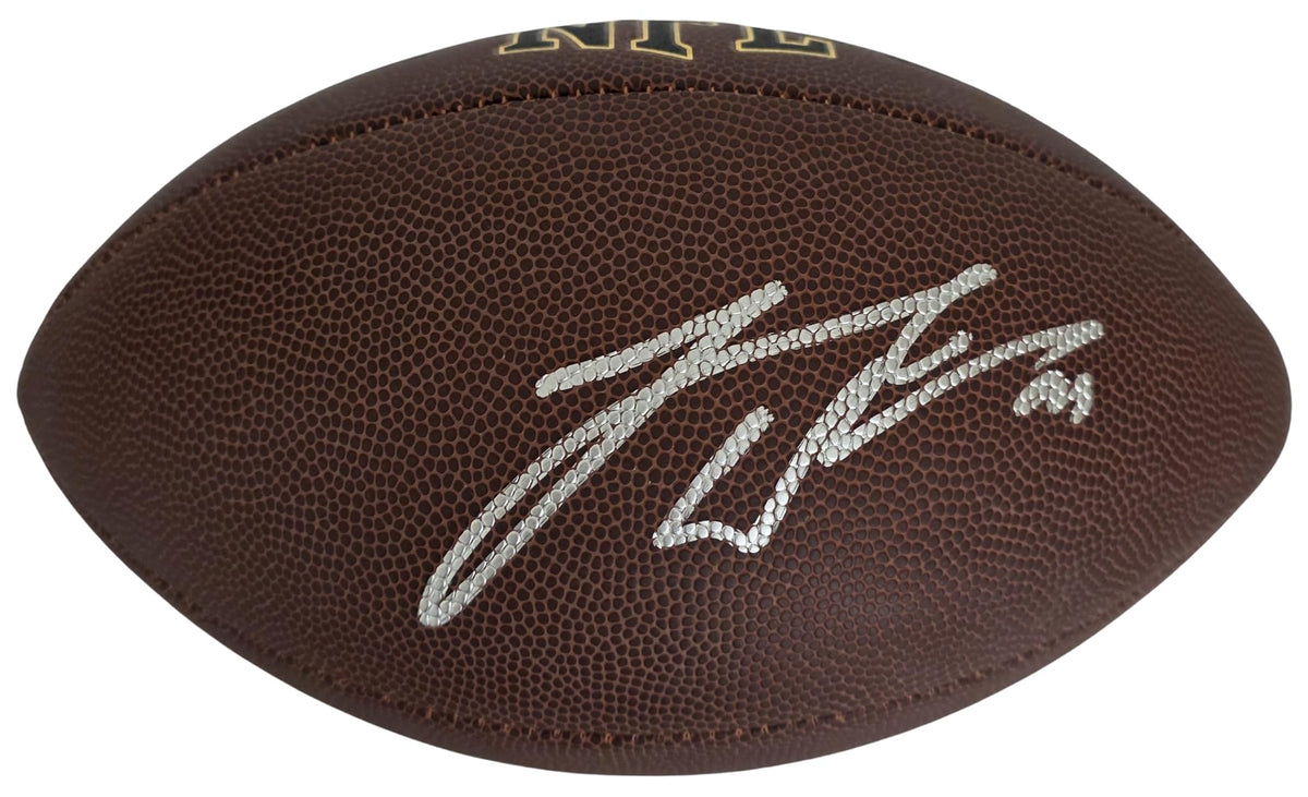 Leonard Williams Signed Football COA Exact Proof Autographed Seattle Seahawks