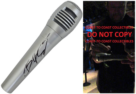Blake Signed Microphone COA Exact Proof Autographed Mic Country Star Blake Shelton