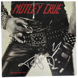 Vince Neil Tommy Lee Signed Too Fast For Love Album COA Proof Autographed Motley Crue Vinyl Record
