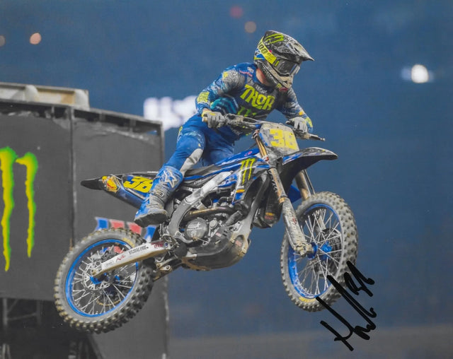 Haiden Deegan Signed 8x10 Photo COA Proof Autographed Freestyle Motocross Rider