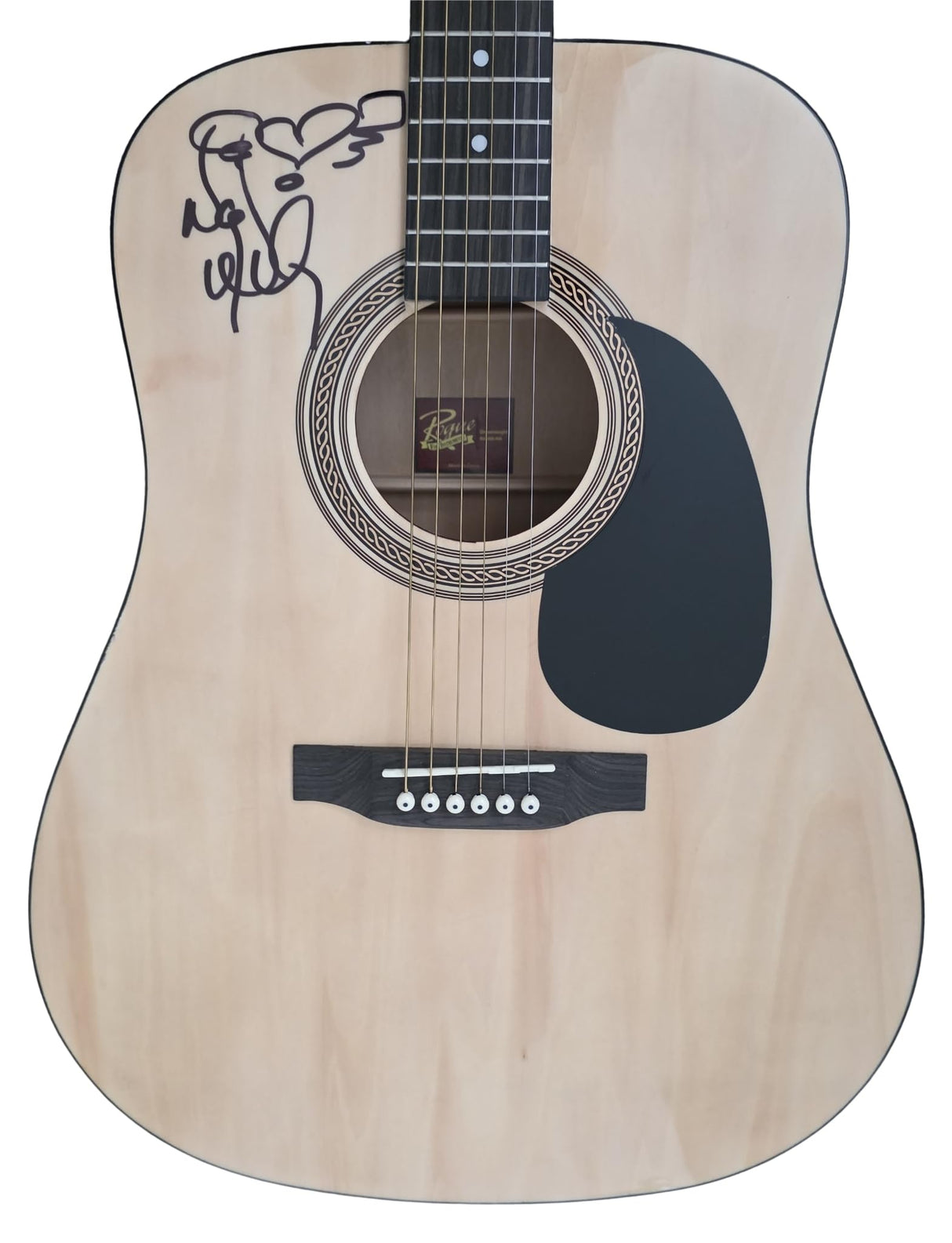 Nancy Wilson Signed Full Size Acoustic Guitar COA Proof Heart Band Autographed