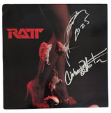 Stephen Pearcy Warren DeMartini Signed Ratt Album Proof COA Autographed Vinyl Record
