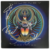 Journey Signed Captured Album COA Proof Autographed Vinyl Record Steve Perry, Steve Smith, Neal Schon, Ross Valory