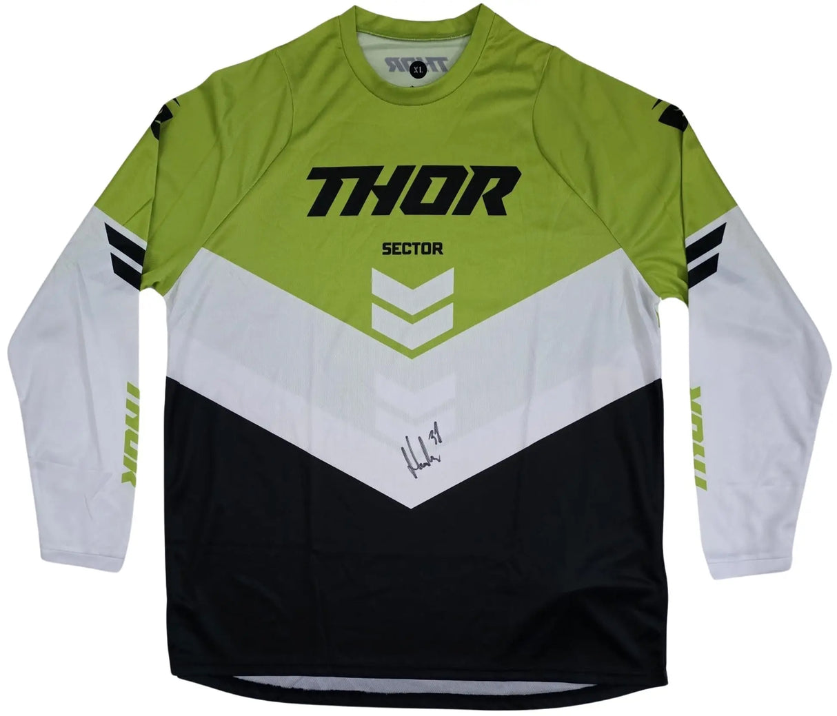 Haiden Deegan Signed Thor Jersey Proof Autographed Supercross Motocross