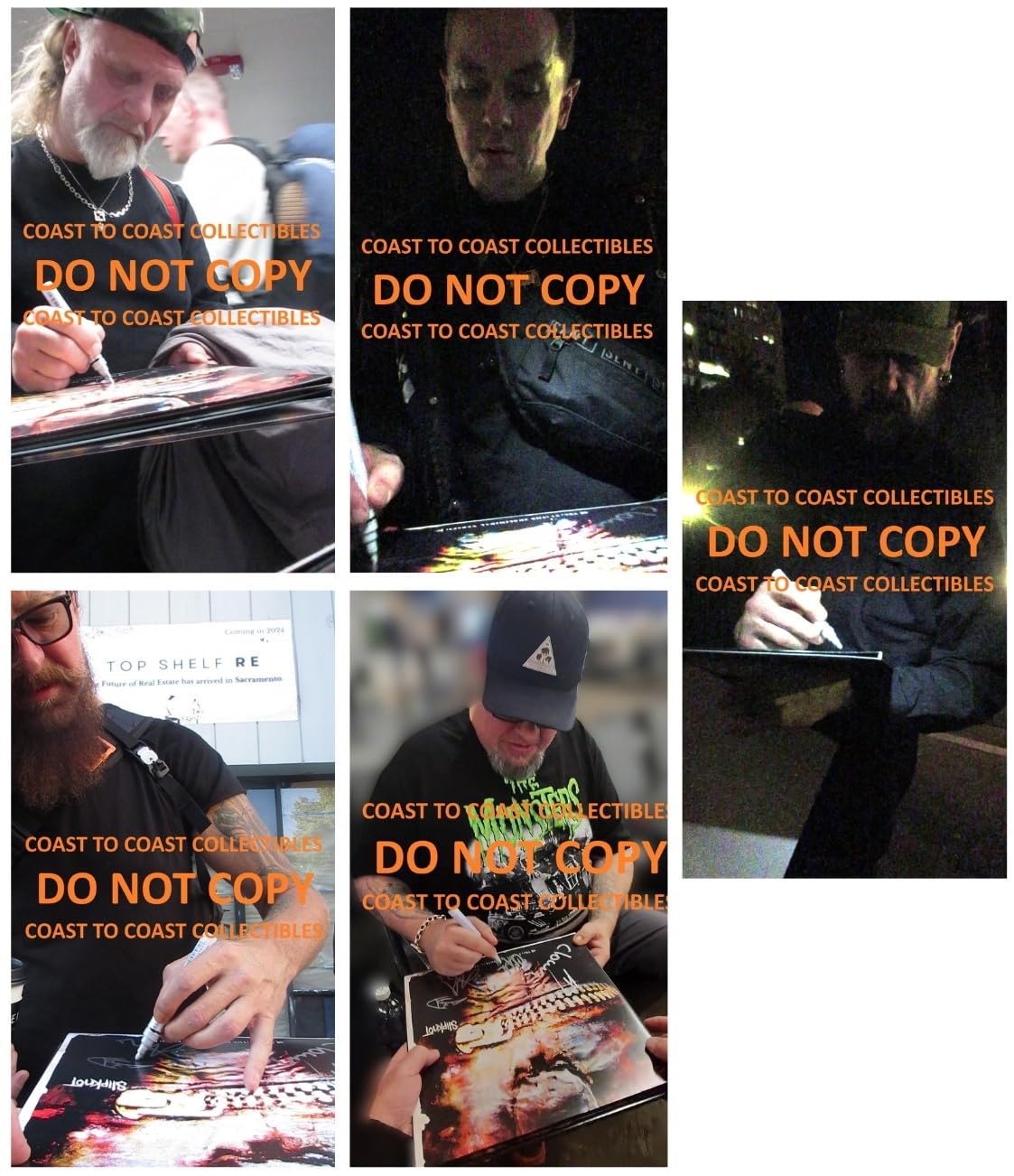 Slipknot Metal Band Signed Vol.3 The Subliminal Verses Album COA Exact Proof Autographed Vinyl Record