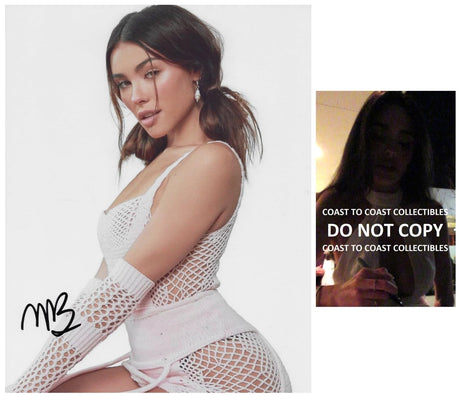 Madison Beer Signed 8x10 Photo COA Proof Autographed Model Singer Songwriter