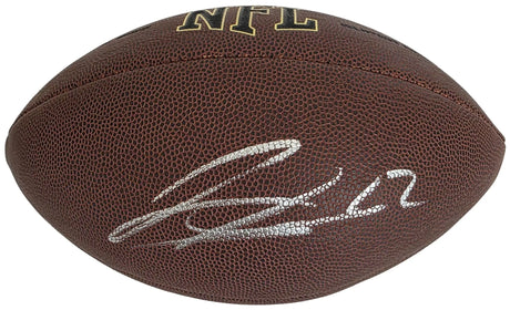 Josh Gordon Signed Football COA Proof Cleveland Browns Kansas City Chiefs Seahawks Baylor
