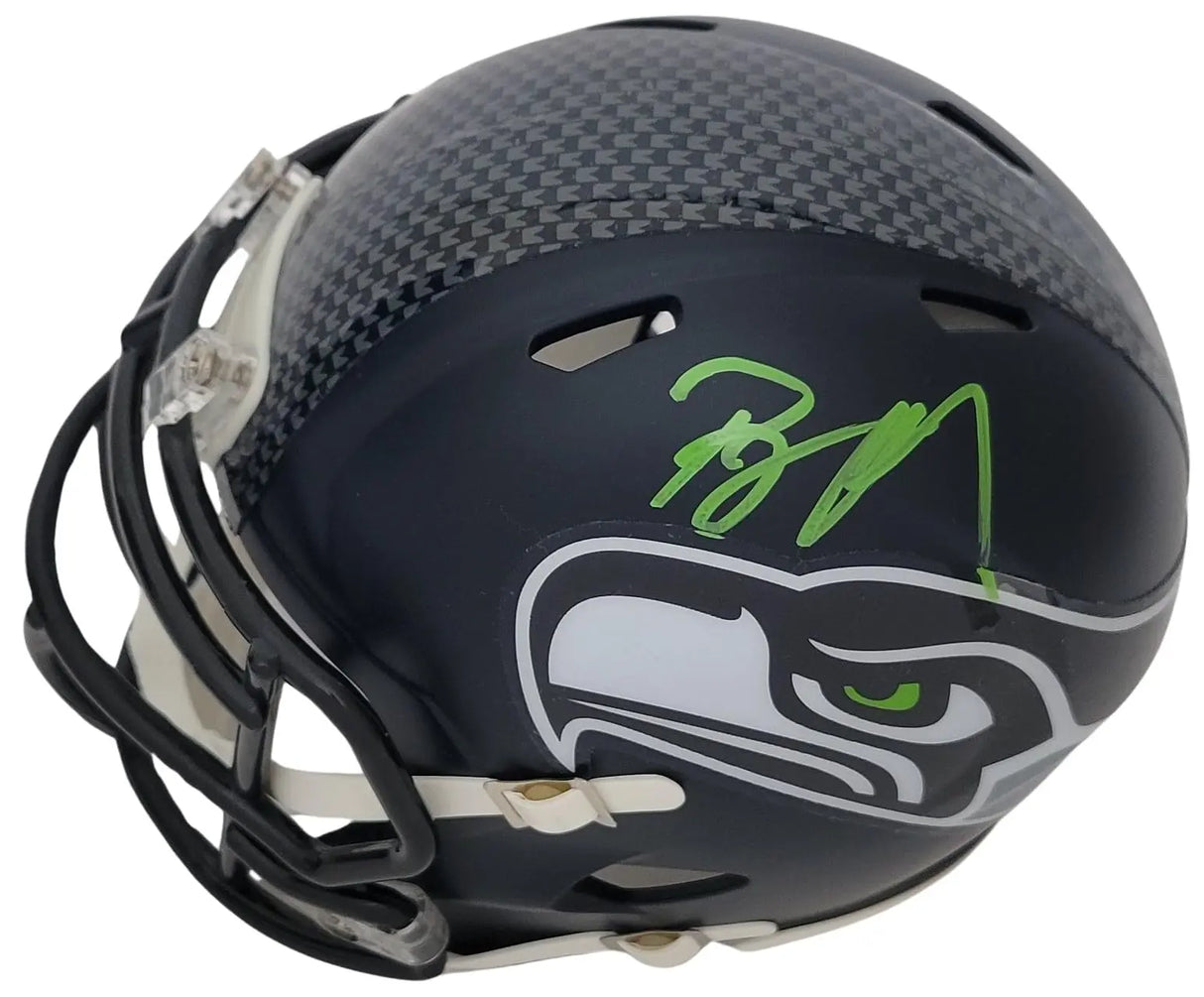 Byron Murphy Signed Seattle Seahawks Mini Football Helmet Proof COA Autographed