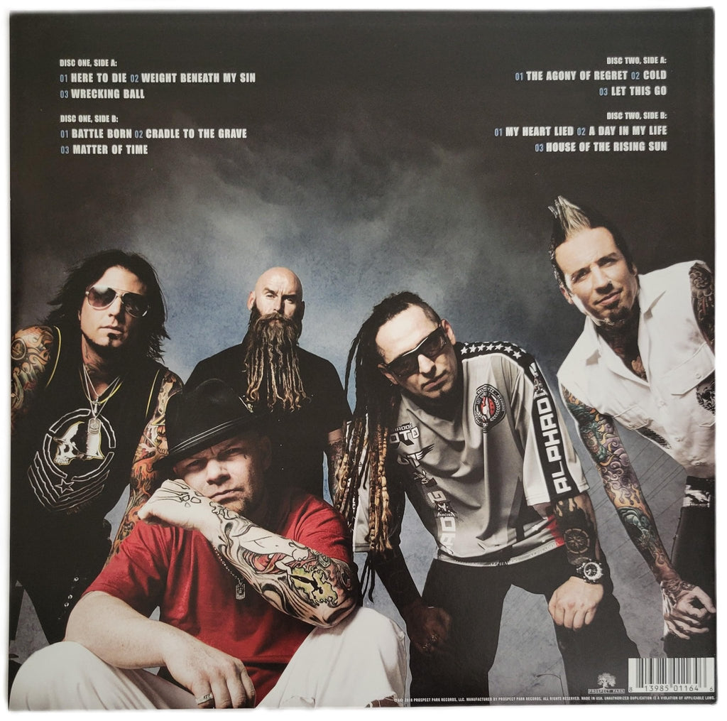 Ivan Moody Signed Five Finger Death Punch The Wrong Side of Heaven and Righteous Side of Hell Volume 2 Album Proof Autographed Vinyl Record