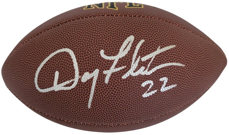 Doug Flutie Signed Football Proof COA Autographed Bills Boston College Heisman