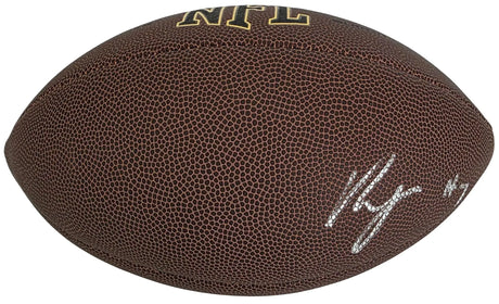 Bijan Robinson Signed Football Proof COA Autographed Atlanta Falcons Texas Longhorns