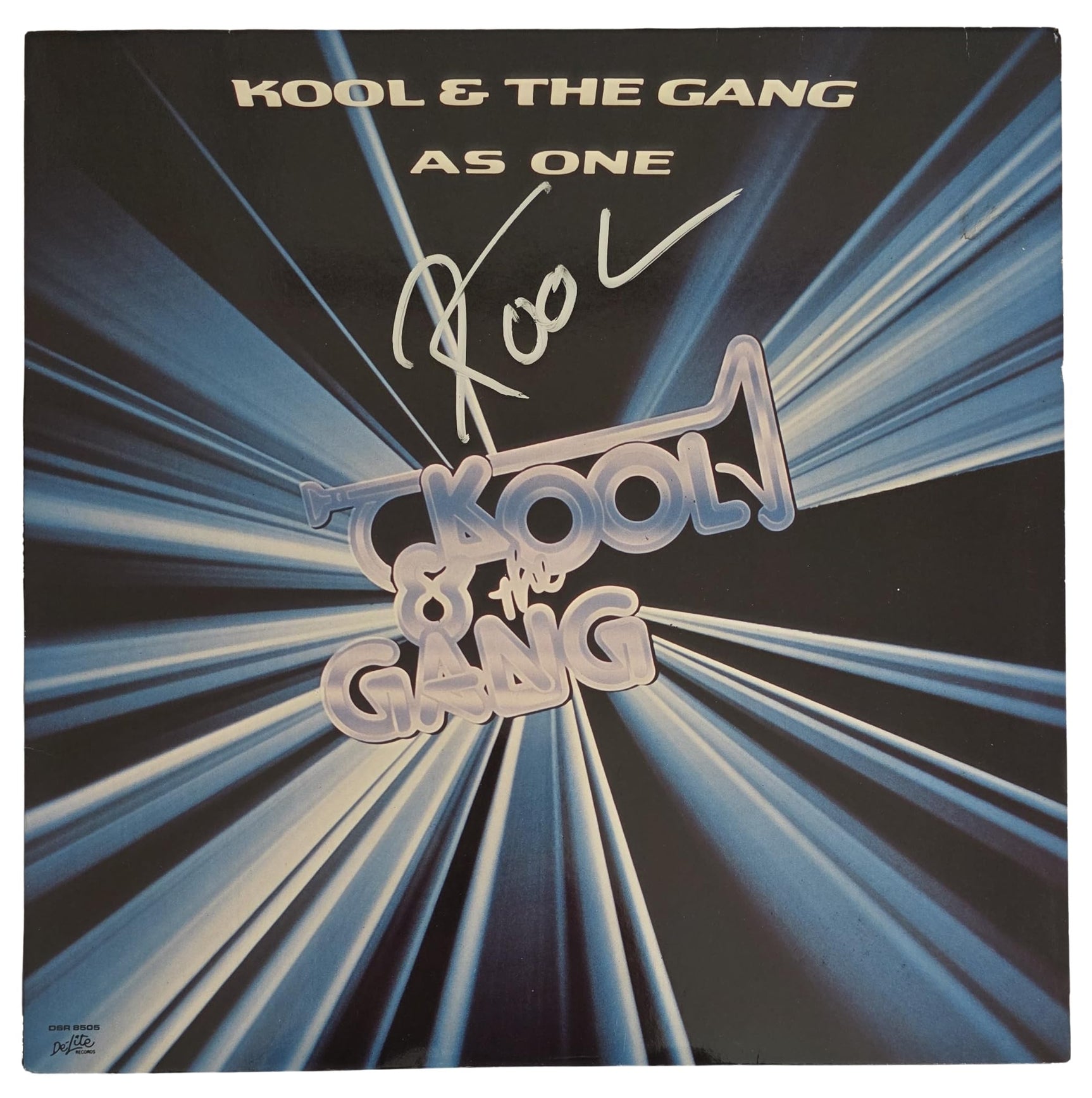 Robert Bell Signed Kool & the Gang As One Album COA Proof Autographed Vinyl Record