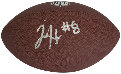 Jaycee Horn Signed Football Proof COA Autographed Carolina Panthers SC Gamecocks