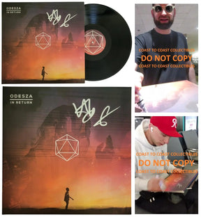 Harrison Mills Clayton Knight Signed Odesza In Return Album COA Proof Autographed