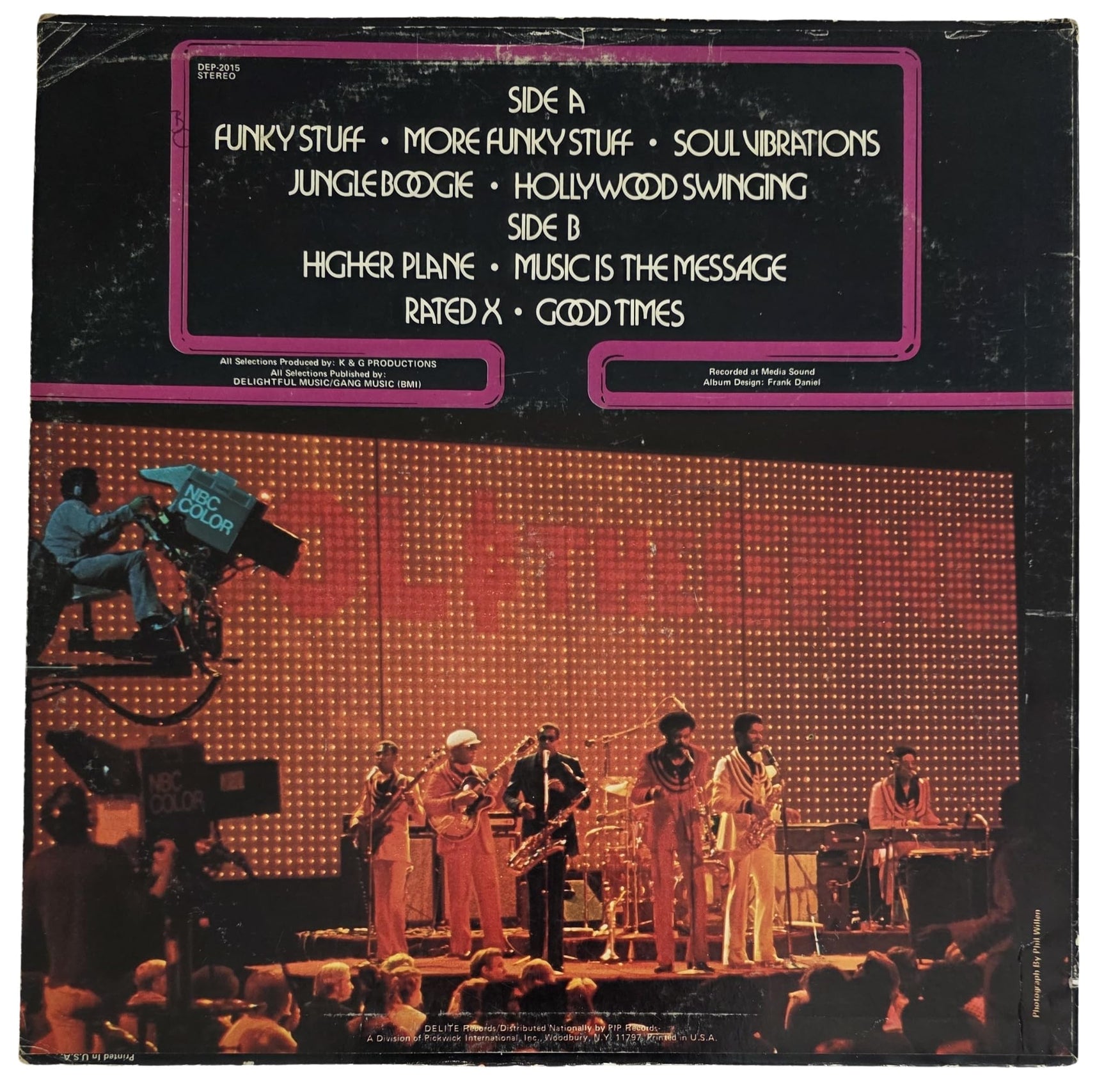 Robert Bell Signed Kool & the Gang Greatest Hit Album COA Proof Autographed Vinyl Record
