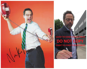 Nick Kroll Signed 8x10 Photo COA Exact Proof Autographed Actor Comedian Movie Star