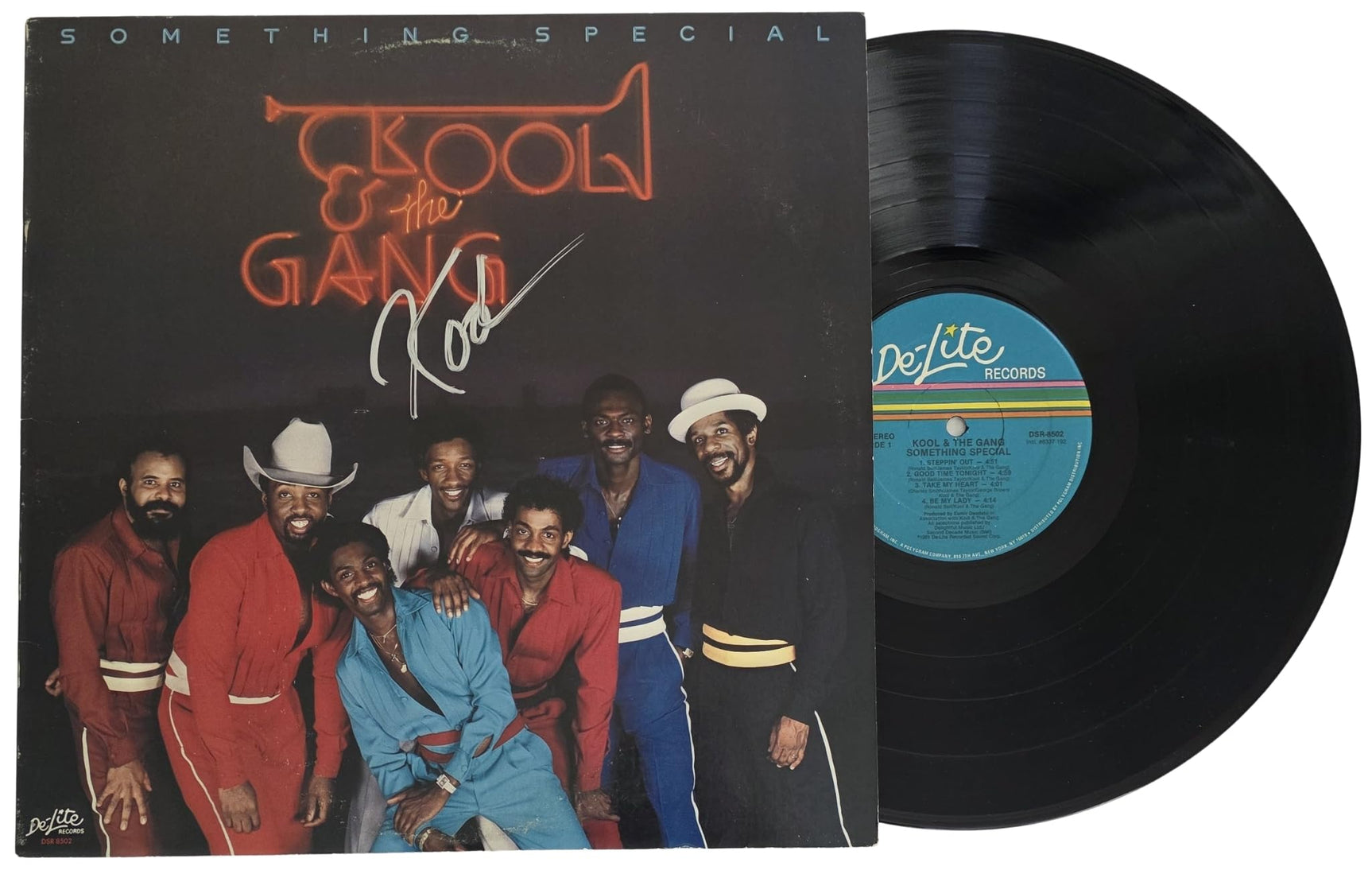 Robert Bell Signed Kool & the Gang Something Special Album COA Proof Autographed Vinyl Record
