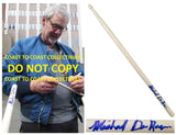 Michael Derosier Heart Drummer Signed Drumstick COA Exact Proof Autographed STAR.