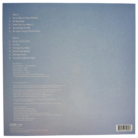 Brandon Flowers Signed The Killers Hot Fuss Album COA Proof Autographed Vinyl Record