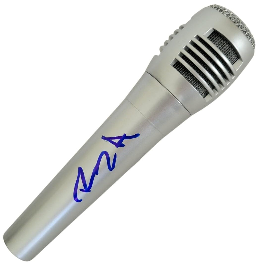 RZA WU Tang Clan Rapper Signed Microphone COA Exact Proof Autographed Mic